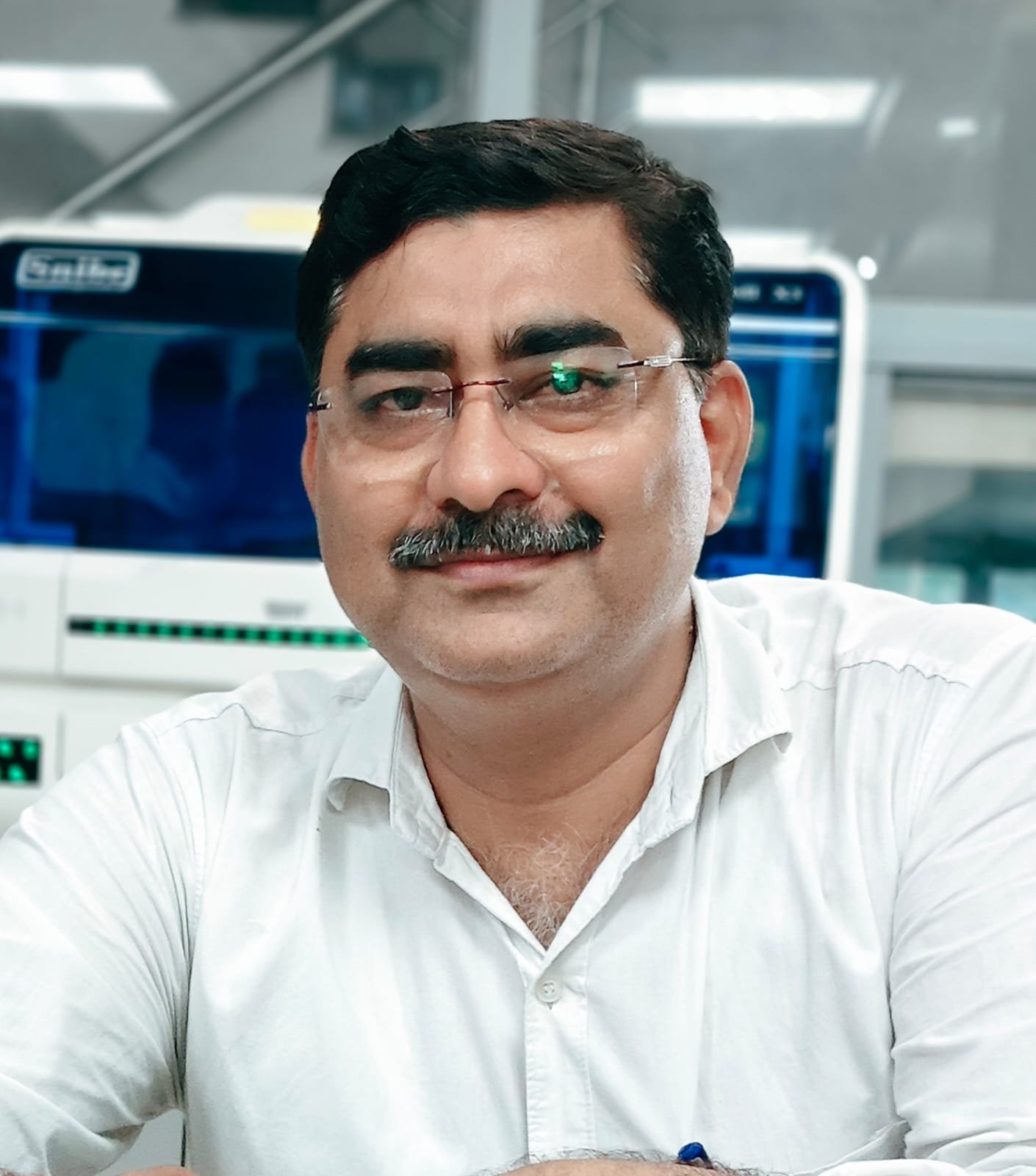 Sunil Kumar Verma, founder of Satyam Pathology & Ultrasound Center